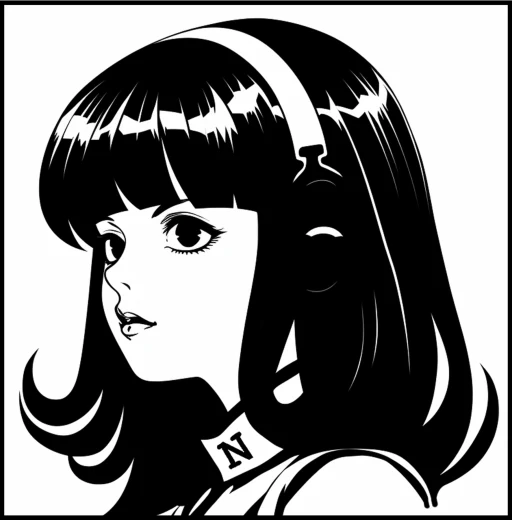 Hermes Agent cartoon woman logo